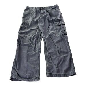 LAPCO FR Men's 33x30 Gray Flame Resistant Cargo Work Pants NFPA CAT 2